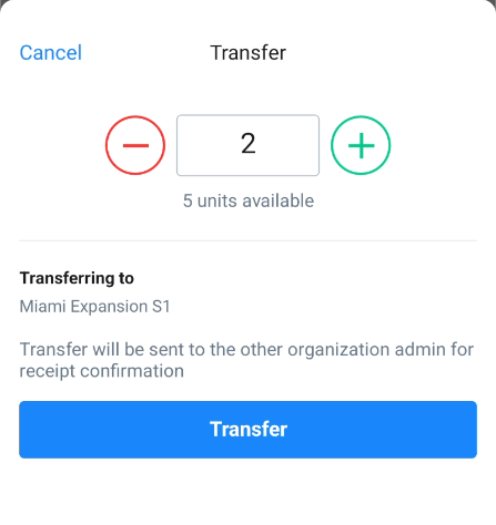 Finish approving a part request in the MaintainX mobile app in the MaintainX mobile app