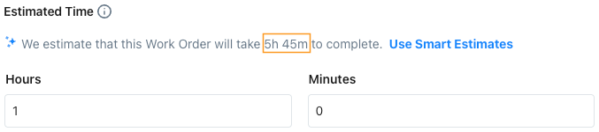 Use manual time estimates by default